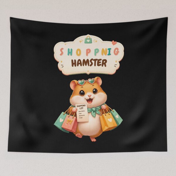 Item preview, Shopping Hamster designed and sold by TwoCherries.