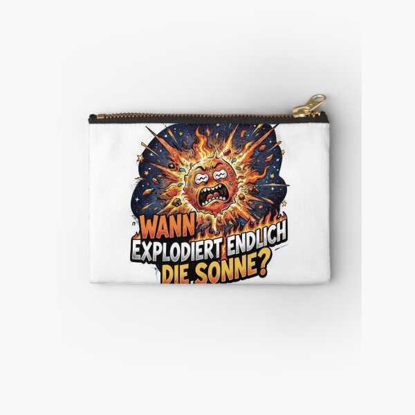 Item preview, Angry exploding sun funny comic saying designed and sold by SiddharthaMoon.