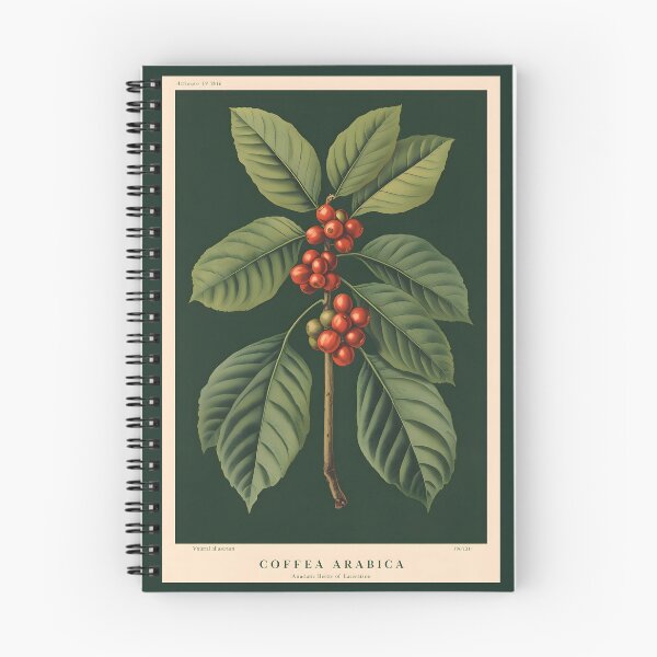 Item preview, Coffea Arabica Botanical Branch Vintage Coffee designed and sold by ThirdShiftLab.