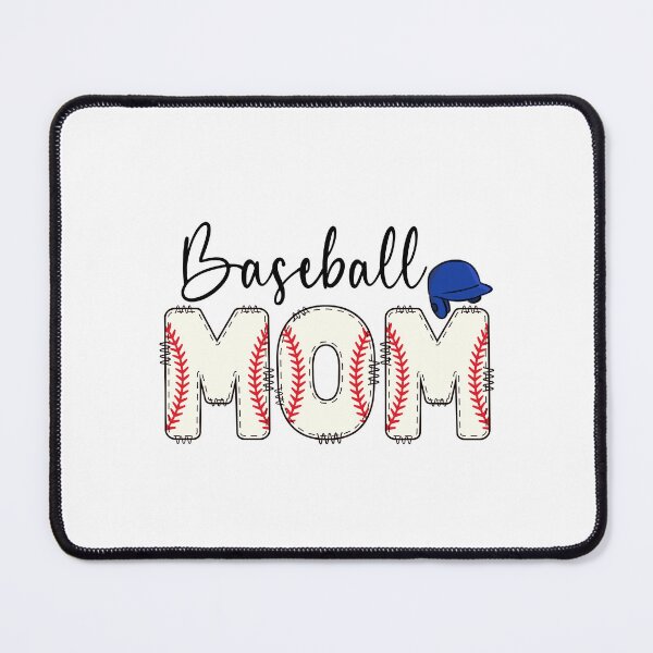 Item preview, Cute Baseball Mom Blue Batting Helmet Sports Mother designed and sold by drchzak.
