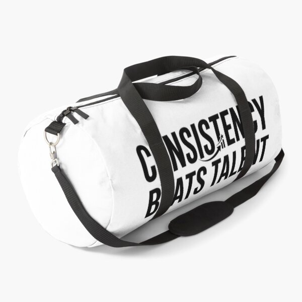Item preview, Consistency Beats Talent Minimalist Black Typography designed and sold by Amituniqdesign .