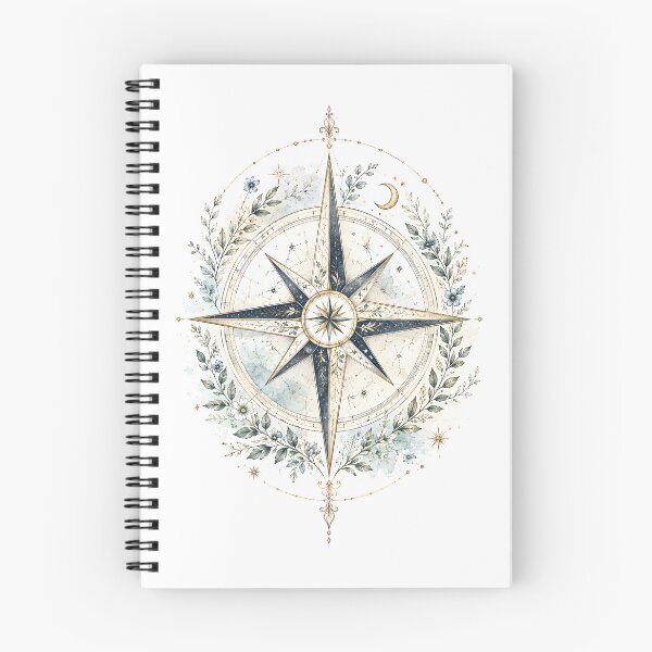 Item preview, Celestial Compass Rose - Find Your North designed and sold by Shadow Sprite Art.