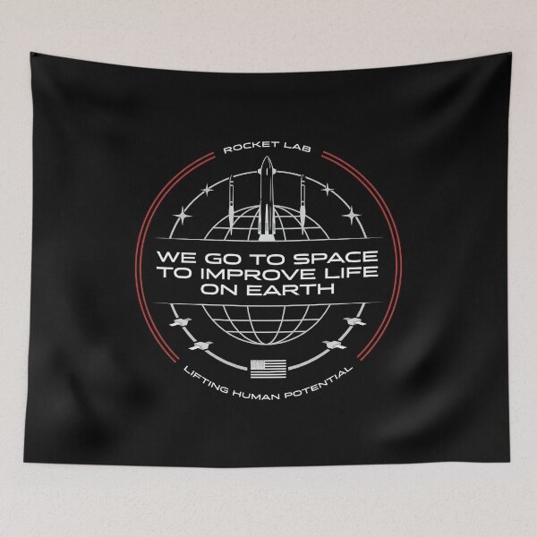Item preview, Rocket Lab - We Go To Space To Improve Life On Earth - Lifting Human Potential designed and sold by vizdraws.