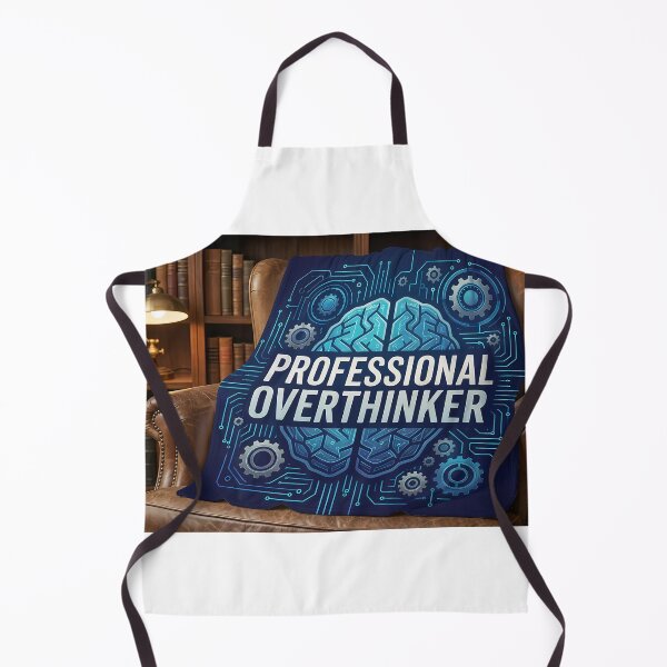 Item preview, Funny Professional Overthinker Brain Circuit Graphic T-Shirt designed and sold by Julia9632.