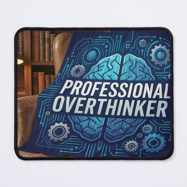 Item preview, Funny Professional Overthinker Brain Circuit Graphic T-Shirt designed and sold by Julia9632.