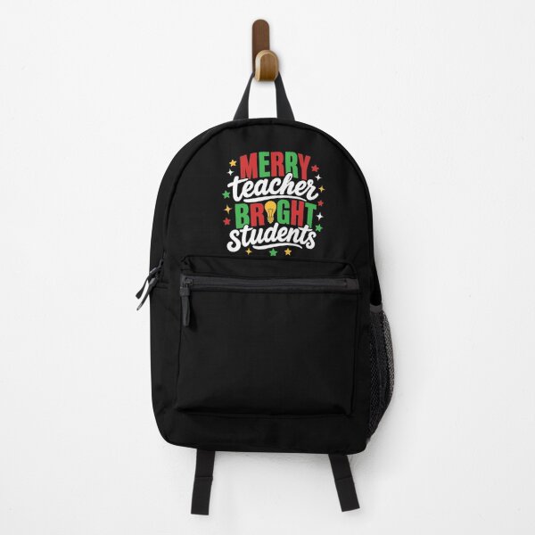 Item preview, Teacher Christmas for Women Merry Teacher Bright Students designed and sold by clothesy7.