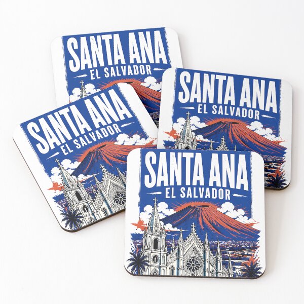 Item preview, Santa Ana El Salvador Vintage Travel Tourism designed and sold by TravelersGems.