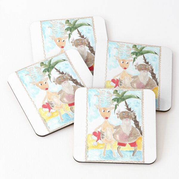 Item preview, Christmas, Weihnachten, Postcard from Hawaii designed and sold by Anke‘s Bazaar.