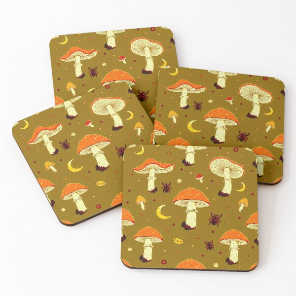 Item preview, Enchanted Forest and Mushrooms designed and sold by Helios Be. Lavsh.