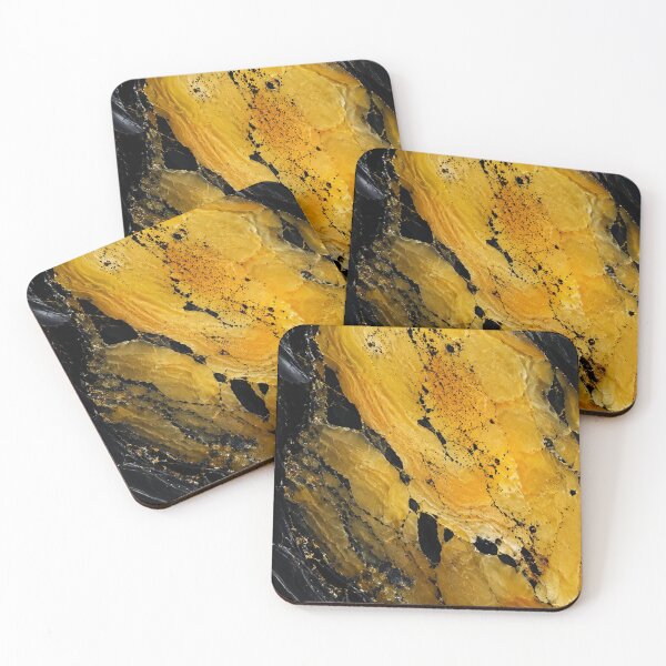 Item preview, Golden Obsidian Abstract designed and sold by ZYVARENNE.