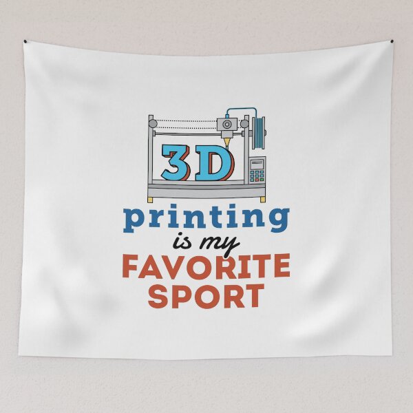 Item preview, 3d Printing Is My Favorite Sport designed and sold by jaygo.