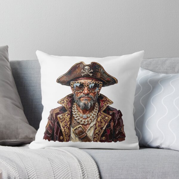 Item preview, Cool Glam Pirate Leopard Sunglasses Print designed and sold by HubShirt.