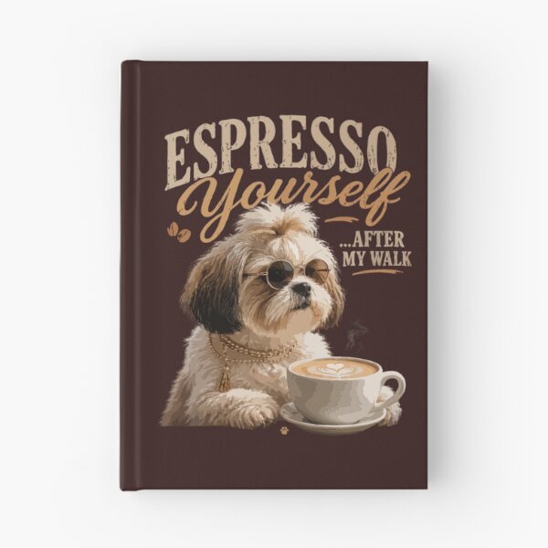Item preview, Espresso Yourself Shih Tzu Coffee Lover Shirt – Funny Shih Tzu Dog Gift for Coffee Lovers designed and sold by PawsAndPallette .