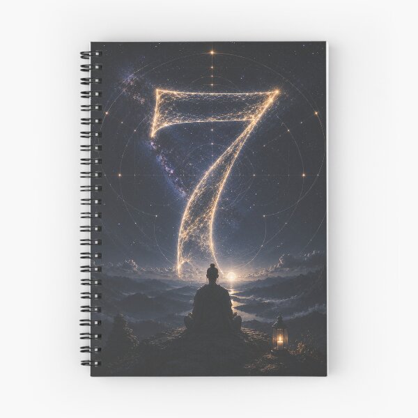 Item preview, Number 7 Wisdom and Spirituality designed and sold by JaaGo PopLab.