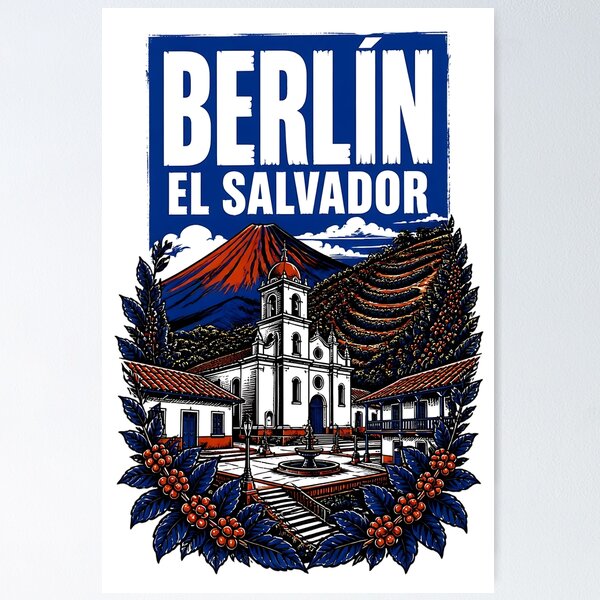 Item preview, Berlín El Salvador Vintage Travel Tourism designed and sold by TravelersGems.