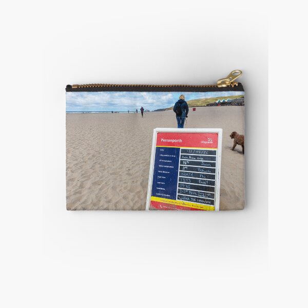 Item preview, Perranporth Surf Conditions Board on Beach with Lifeguards designed and sold by Paul Thompson Photography.