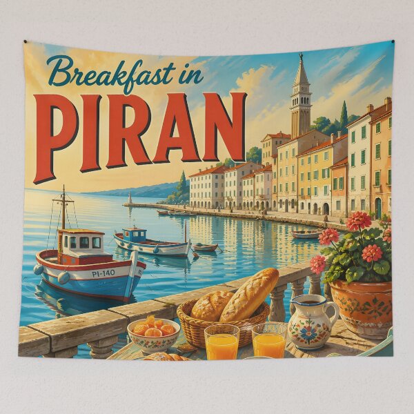 Item preview, Piran Slovenia - Scenic Travel Destinations designed and sold by LSVart.