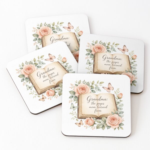 Item preview, Grandma The Pages Mom Learned From designed and sold by CozyMomDesign.