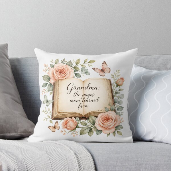 Item preview, Grandma The Pages Mom Learned From designed and sold by CozyMomDesign.