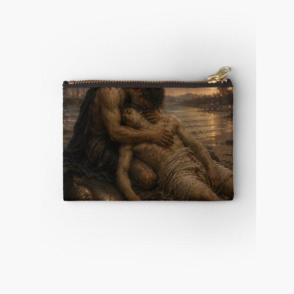 Item preview, Achilles Mourning Patroclus – Renaissance Greek Mythology designed and sold by Pop, Culture and Stuff.