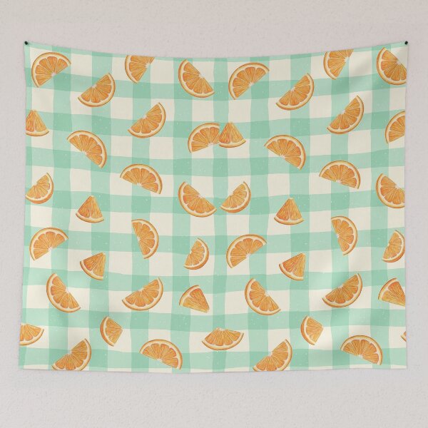 Item preview, slice orange pattern designed and sold by tampansgang.
