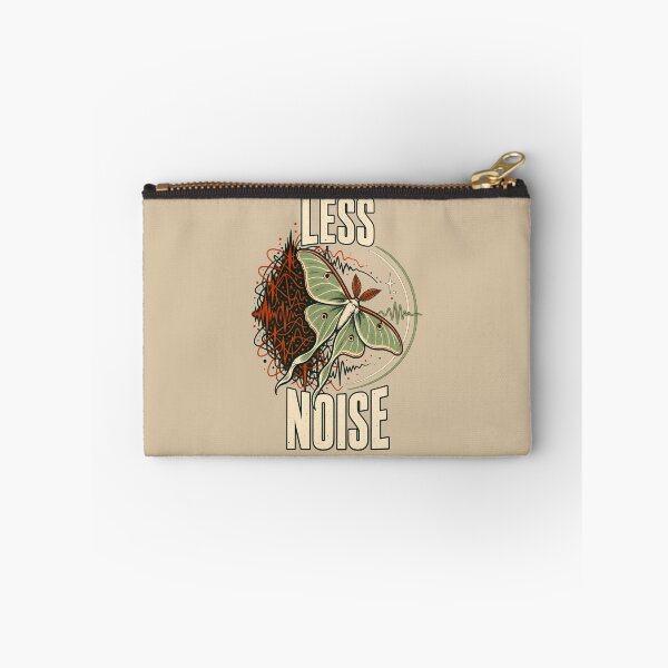 Item preview, Less Noise – Luna Moth and Sound Waves designed and sold by VioVibe.