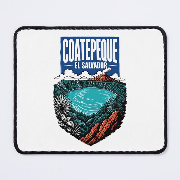 Item preview, Coatepeque El Salvador Vintage Travel Tourism designed and sold by TravelersGems.