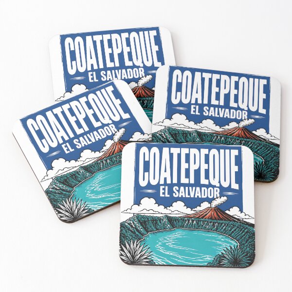 Item preview, Coatepeque El Salvador Vintage Travel Tourism designed and sold by TravelersGems.