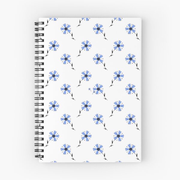 Item preview, Pattern of cornflowers with stems and leaves designed and sold by ZorianArt.