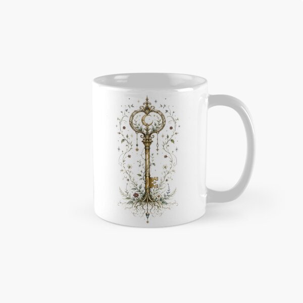 Item preview, Vintage Skeleton Key - The Hidden Garden designed and sold by Shadow Sprite Art.