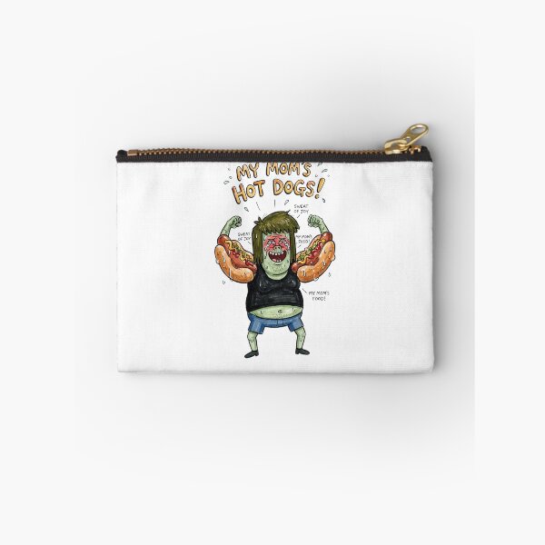 Item preview, Muscle Man Flexing Hot Dog Biceps My Moms Hot Dogs Regular Show Fan Art designed and sold by FreakToons.