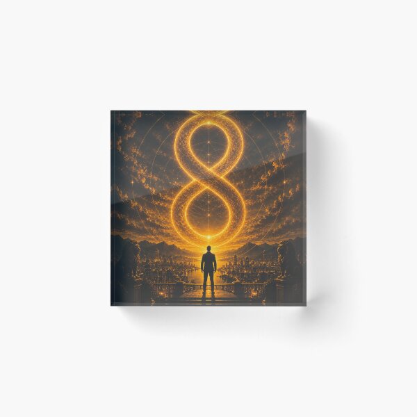 Item preview, Number 8 Power and Abundance designed and sold by JaaGo PopLab.