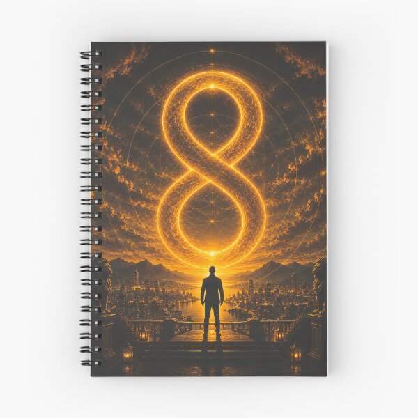 Item preview, Number 8 Power and Abundance designed and sold by JaaGo PopLab.