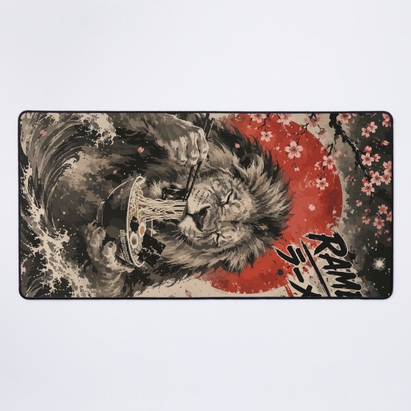 Item preview, Lion Ramen Sumie Japanese Vintage designed and sold by TomFrontierArt.
