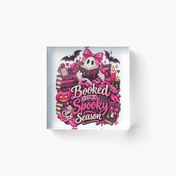 Item preview, Booked for spooky season - Spooky Readers Club designed and sold by Chaotically Cutee.
