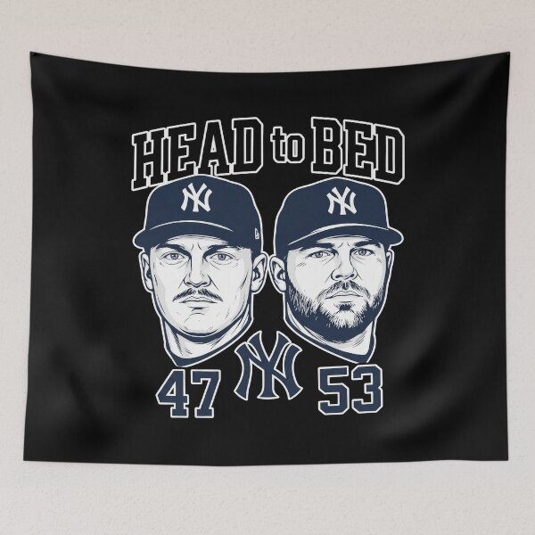 Item preview, New York Yankees - Nestor Cortes - Zack Britton - Head To Bed designed and sold by vizdraws.