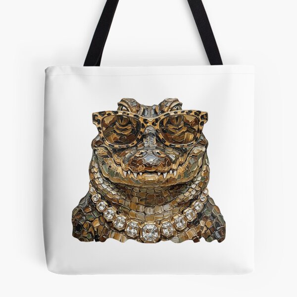 Item preview, Cool Glam Alligator Leopard Sunglasses Print designed and sold by HubShirt.