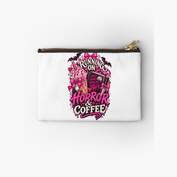 Item preview, Running on Horror & Coffee - Spooky Readers Club designed and sold by Chaotically Cutee.