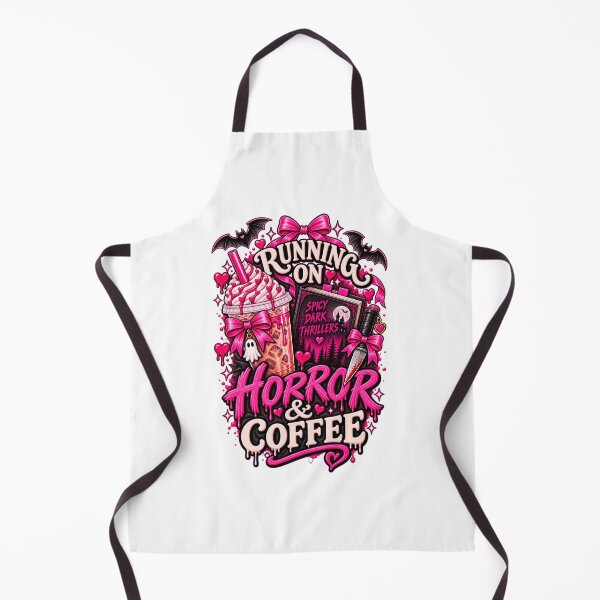 Item preview, Running on Horror & Coffee - Spooky Readers Club designed and sold by Chaotically Cutee.