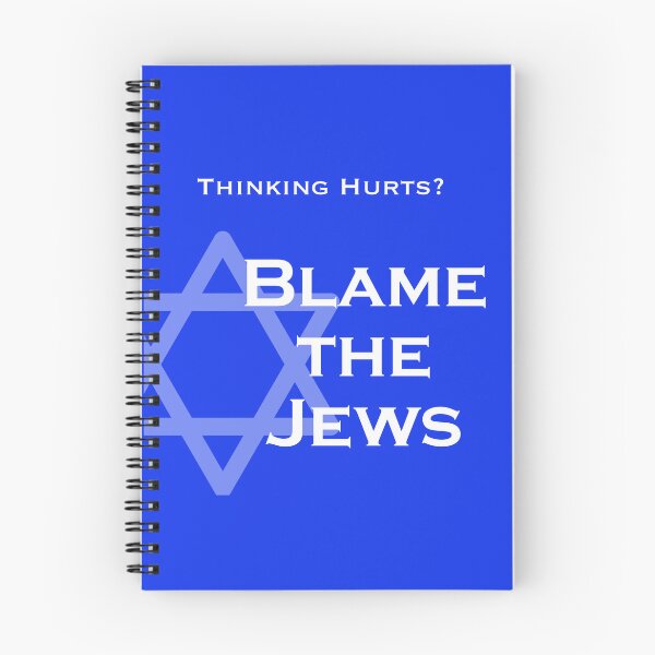 Item preview, Thinking Hurts? — Blame The Jews designed and sold by CD-Press.