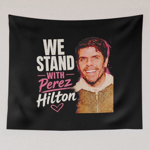 Item preview, Perez Hilton - We Stand With Perez Hilton designed and sold by vizdraws.