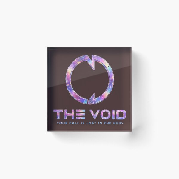 Item preview, Your Call Is Lost In The Void Art designed and sold by puzzell.