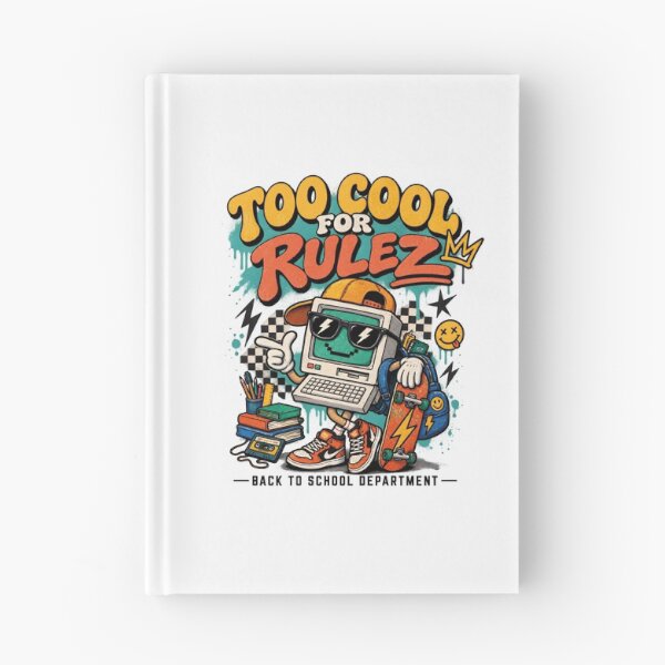 Item preview, Too Cool for Rulez Retro 90s Back to School designed and sold by al21ex.
