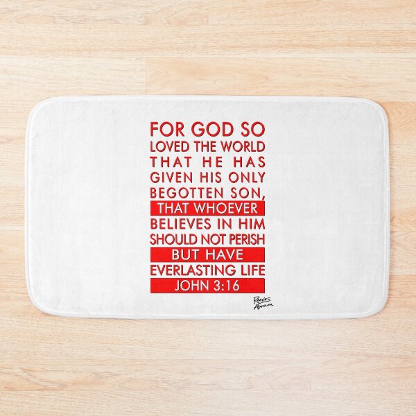 Item preview, John 3:16 - Bold Declaration of Faith designed and sold by Pastor Reeves Studio.