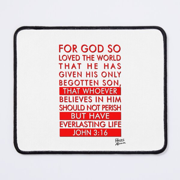 Item preview, John 3:16 - Bold Declaration of Faith designed and sold by Pastor Reeves Studio.