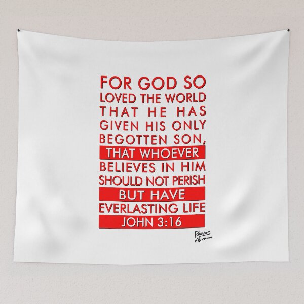 Item preview, John 3:16 - Bold Declaration of Faith designed and sold by Pastor Reeves Studio.