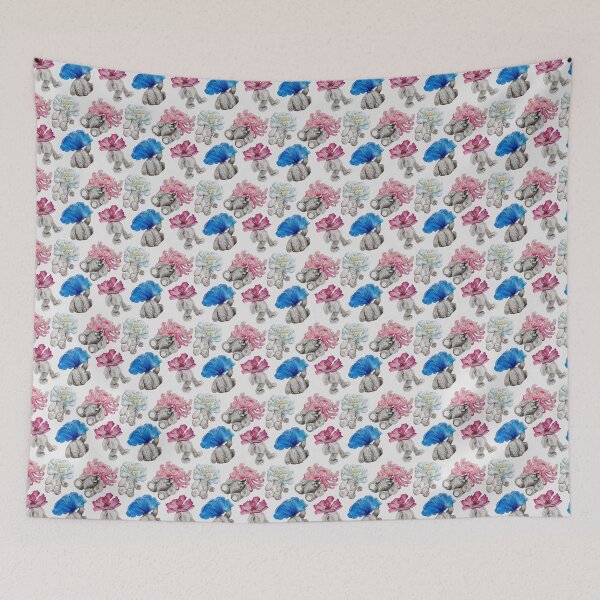 Item preview, Flower Bears designed and sold by Amanda Adela Art.