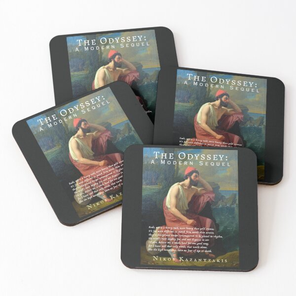 Item preview, Nikos Kazantzakis quote:  Fools, art is a heavy task, more heavy than gold crowns; it's far more difficult to match firm words than armies, they're disciplined troops, unconquered, designed and sold by artbleed.