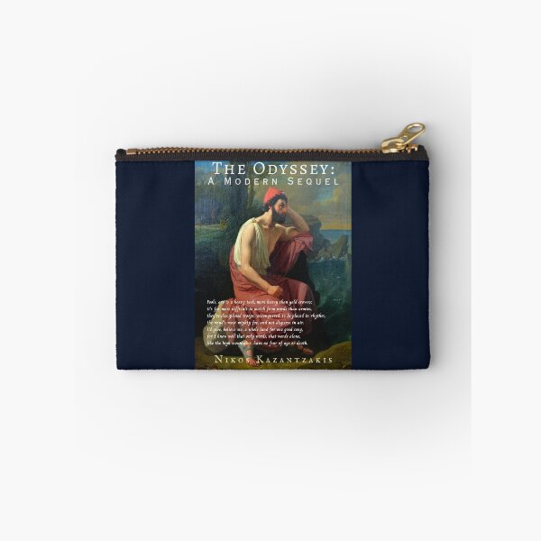 Item preview, Nikos Kazantzakis quote:  Fools, art is a heavy task, more heavy than gold crowns; it's far more difficult to match firm words than armies, they're disciplined troops, unconquered, designed and sold by artbleed.