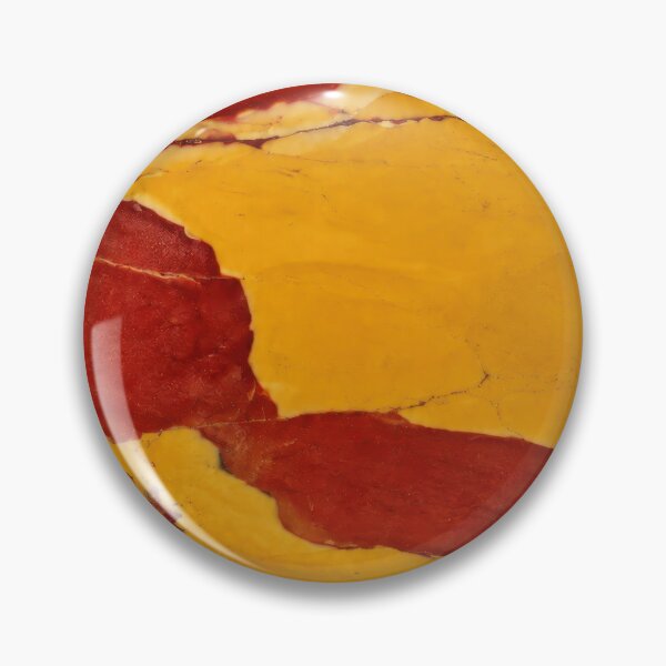 Item preview, Mookaite Jasper Quartz Gemstone Texture in Rich Red, Mustard Yellow and Golden Ochre – Bold Natural Stone Inspired Pattern for Phone Cases, Home Decor and Accessories designed and sold by SurfaceCraft Studio.